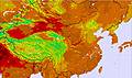 China temperature map