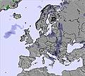 Europe snow map
