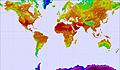 Global - Atlantic View temperature map