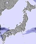 Japan snow map