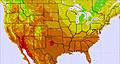 United States temperature map