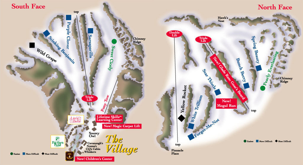 Blackjack ski resort trail maps