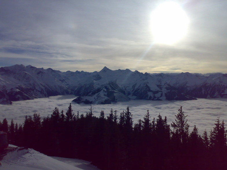 over clouds, Kaprun