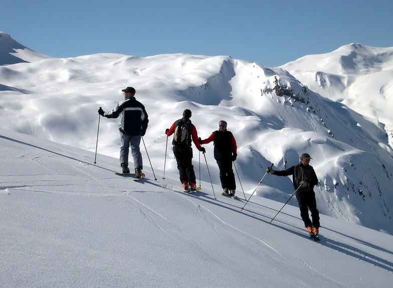 Which way to go?, Les Contamines