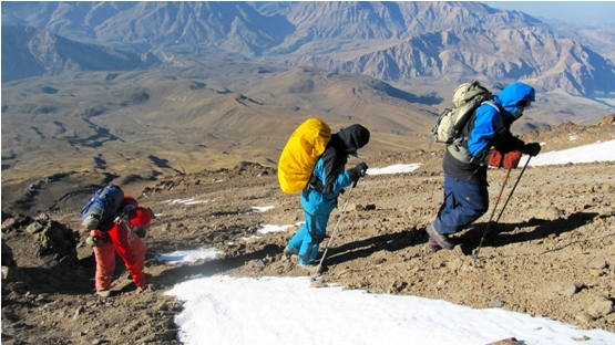 Ali Saeidi Neghabekoohestan, Mount Damavand