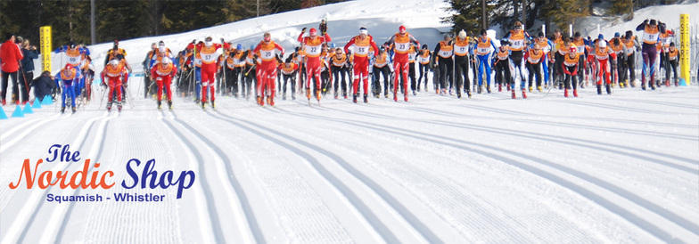 Whistler Olympic Park snow