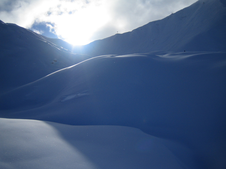 white desert, La Plagne