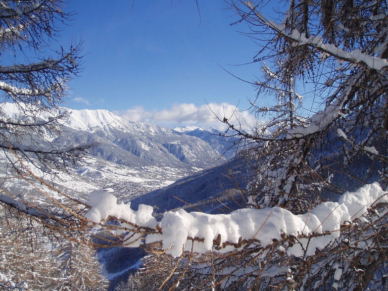 Downhill run, Serre Chevalier