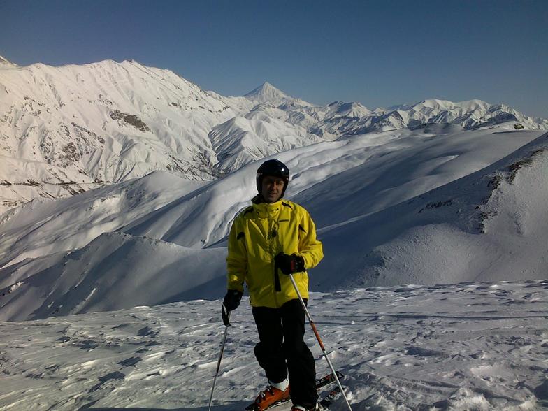 Me (Orang) on top of Sichal Peak in Dizin