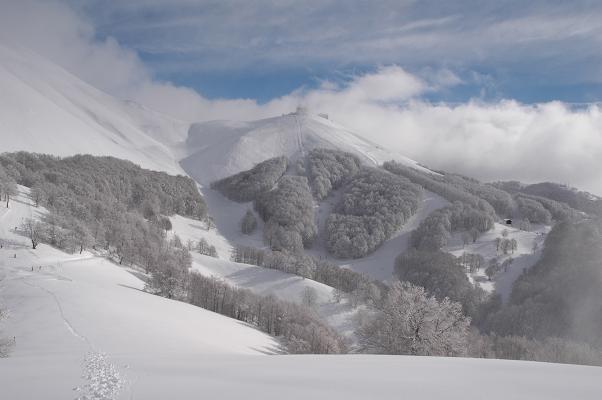 Monte Cardito's top view, Terminillo