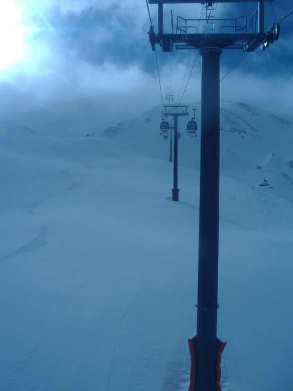 A Sunny Morning in Tignes