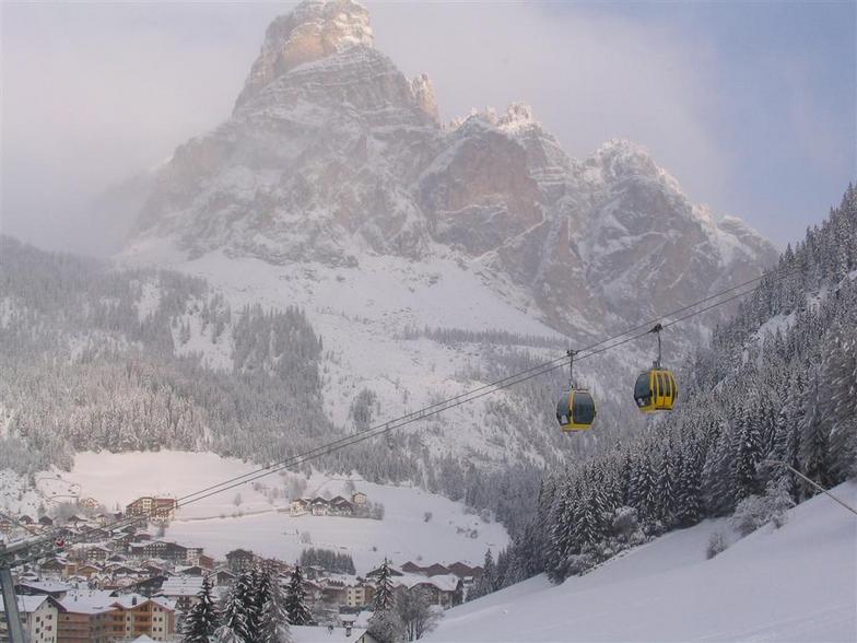 Corvara village from the top, Corvara (Alta Badia)