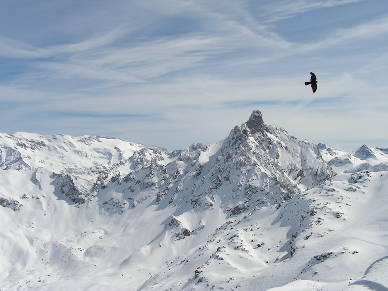 View from Saulire, Courchevel