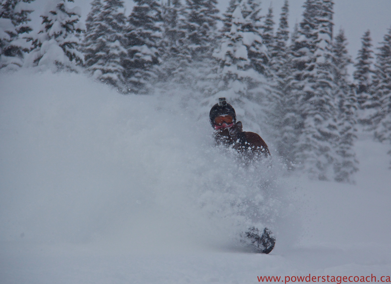 Ripping a Line, Castle Mountain Resort