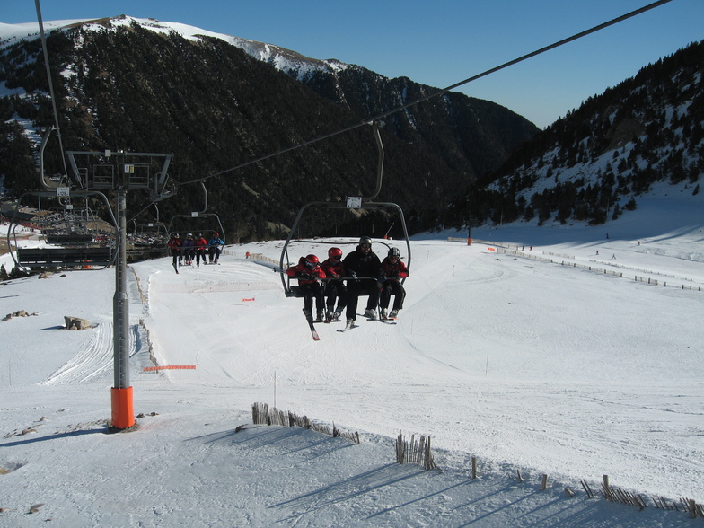 Estació amb molta neu, Vallter 2000