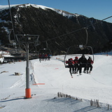 Estació amb molta neu, Vallter 2000