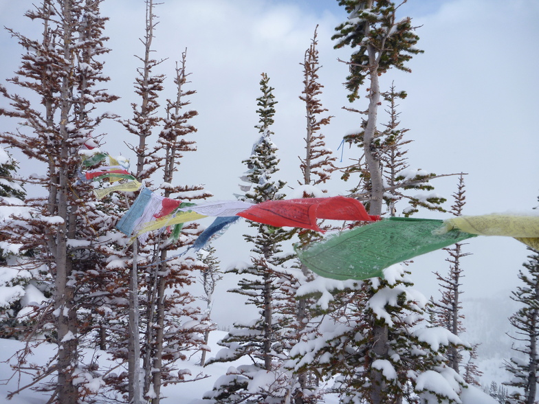 Prayer flags at Rudis...Kicking Horse