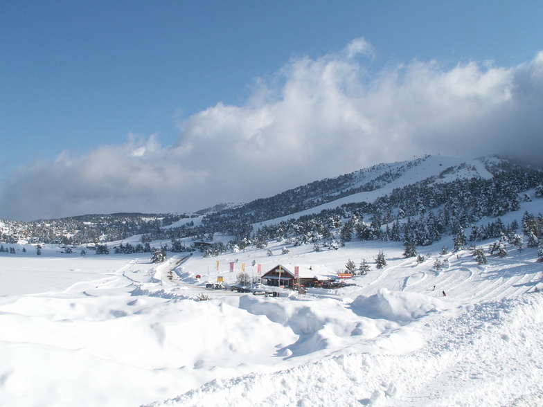 Entrée de Gréolieres les neiges, Gréolières Les Neiges