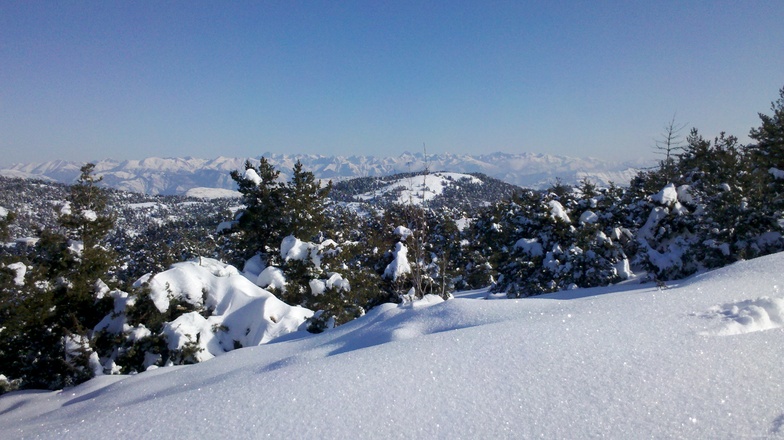 Panoramique Mercantour, Gréolières Les Neiges