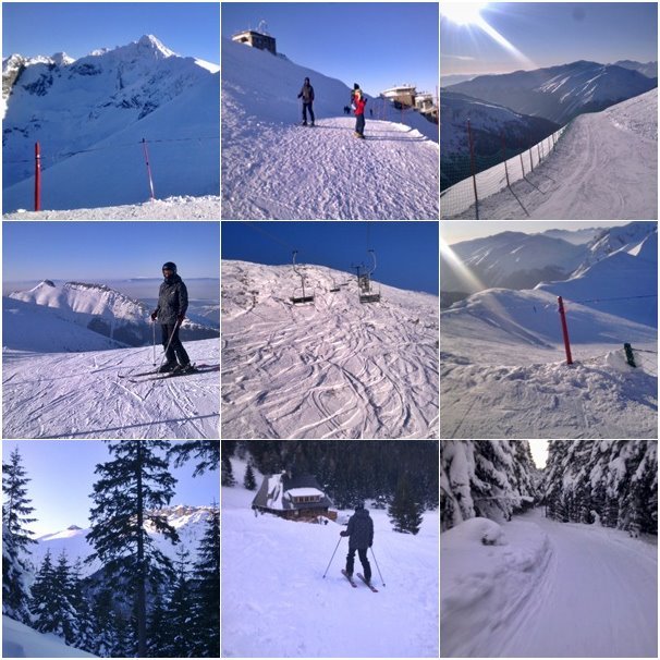 Skiing down Kasprowy Wierch with an instructor, Zakopane