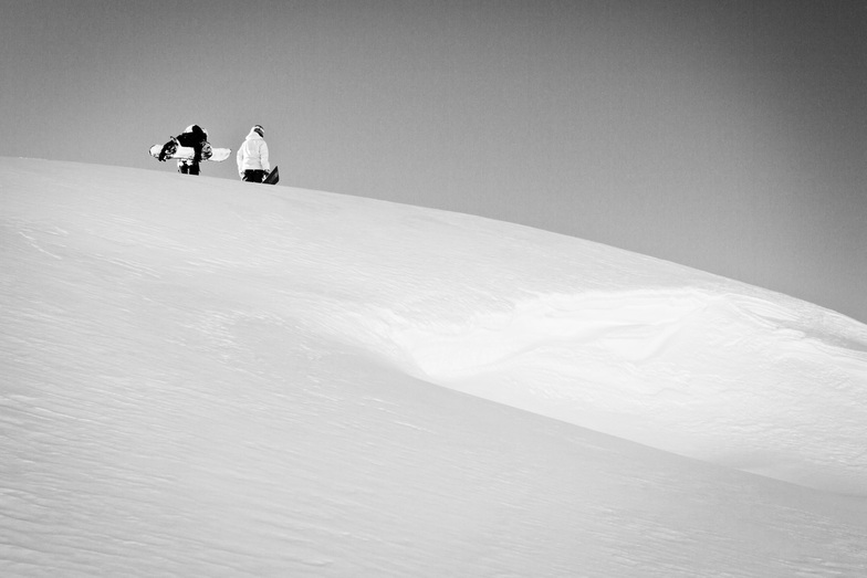 In search of Powder, Les Arcs