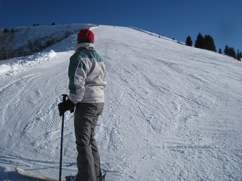 Prefect Christmas Day on the piste, Les Gets