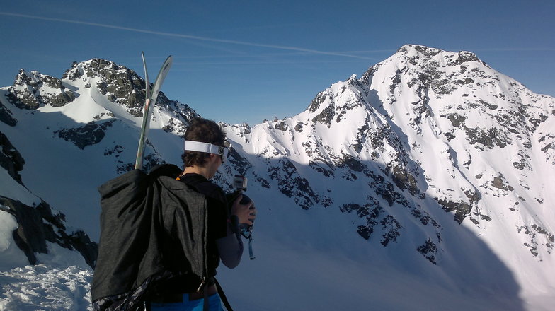 Earn your turns, Verbier