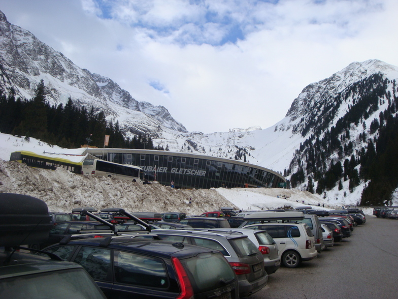 Bottom station, Stubai Glacier