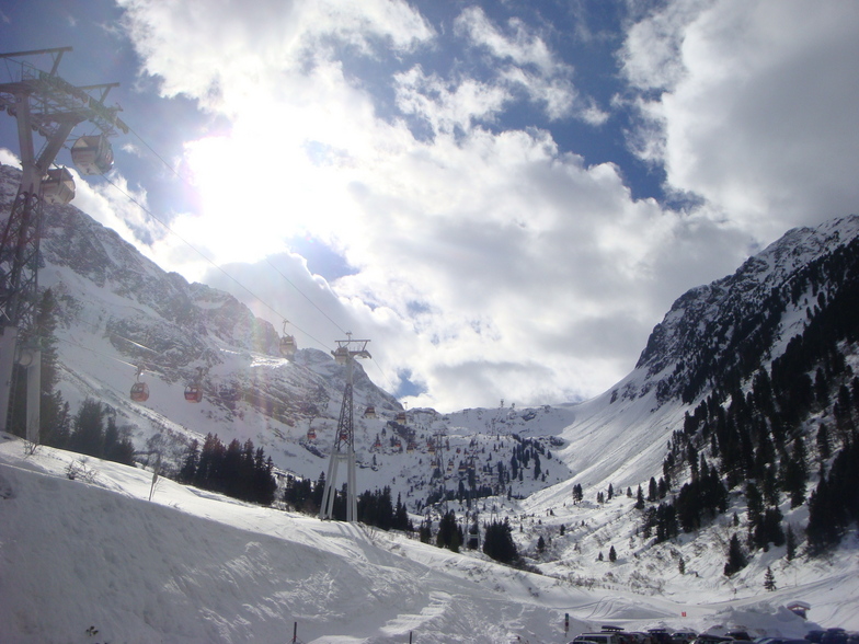 From Bottom station, Stubai Glacier