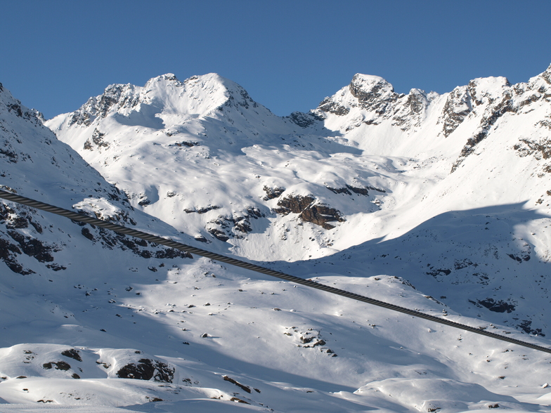 Kaunertal - Montée en télésiège