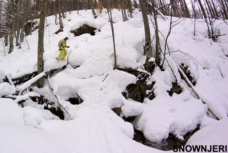 Hardcore forest skiing, Brezovica