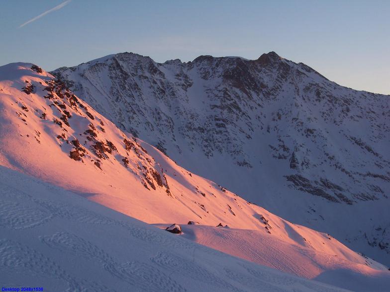 Pic Bellcote from near Col de la Chal, Arc2000, Les Arcs