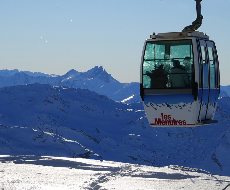 Perfect Day for Skiing and Picture Taking, Les Menuires