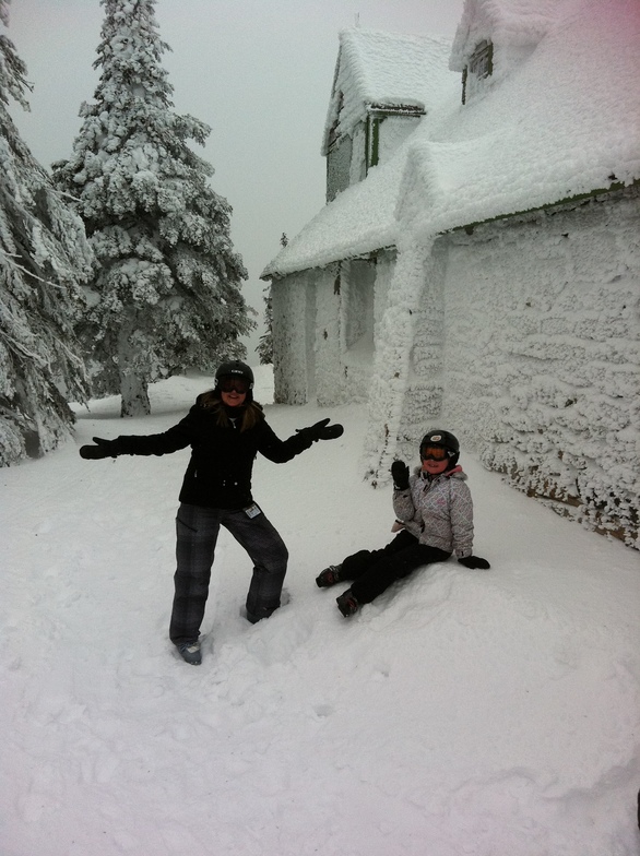 Enjoying the snow!, Mt Spokane Ski and Snowboard Park