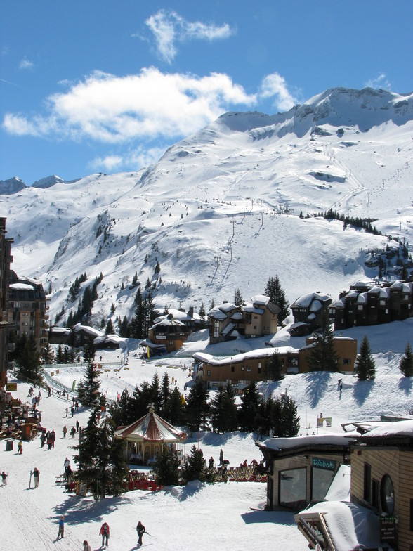 view from the appartment, Avoriaz