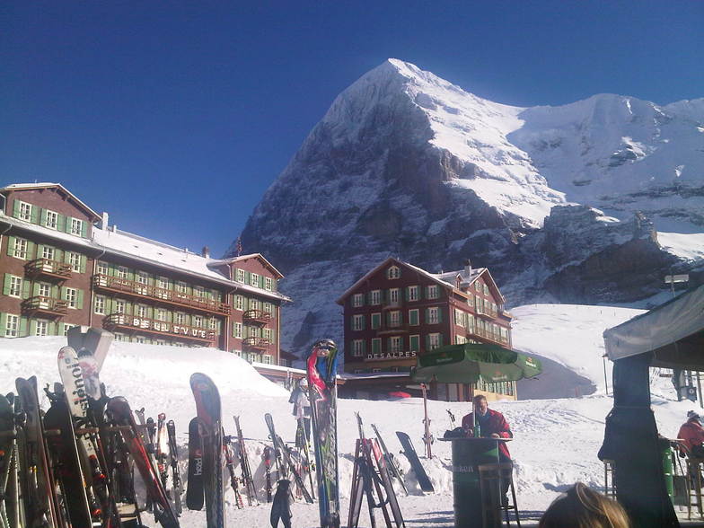 Gone for lunch, Wengen