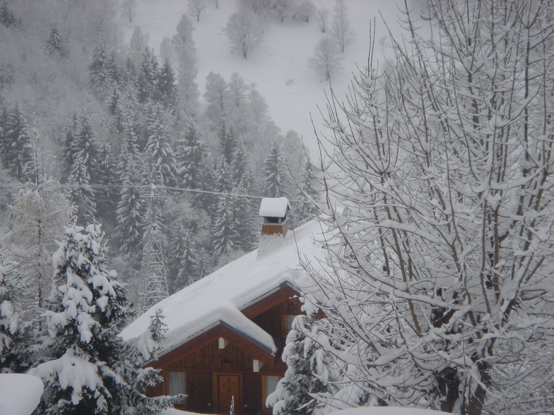 Fresh Snow in Meribel, Méribel