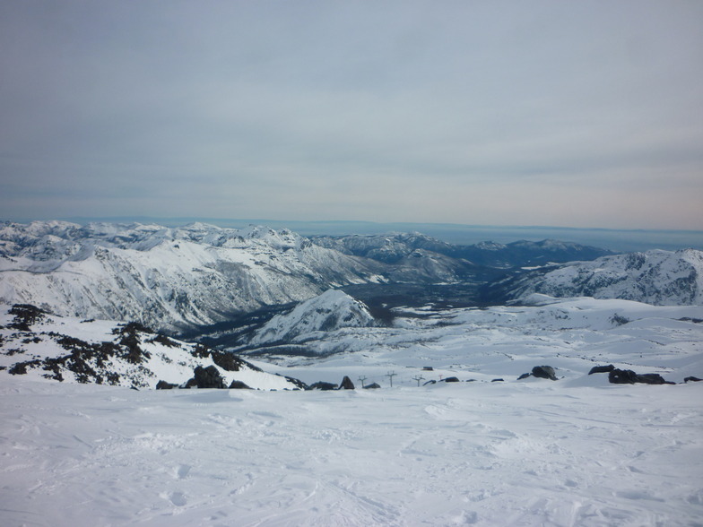 Vista panorámica desde salida del Otto, Nevados de Chillan