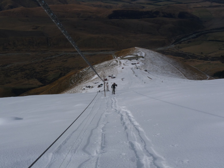 Long climb, Fox Peak