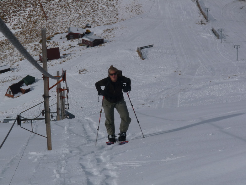 Splitboard Ascent, Fox Peak