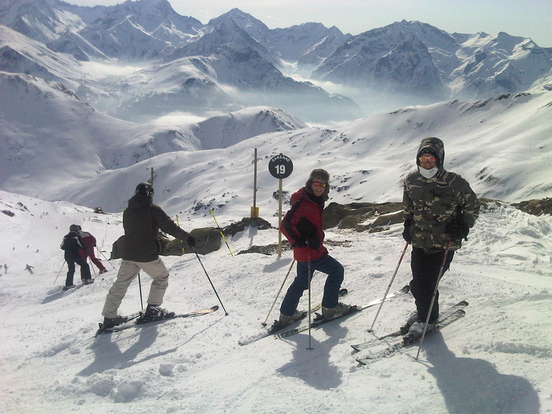 Josh and Lewis on the Serene,, Alpe d'Huez