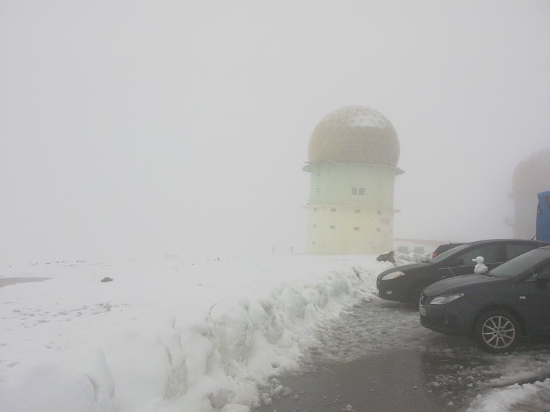 Boa quantidade de neve., Serra da Estrela