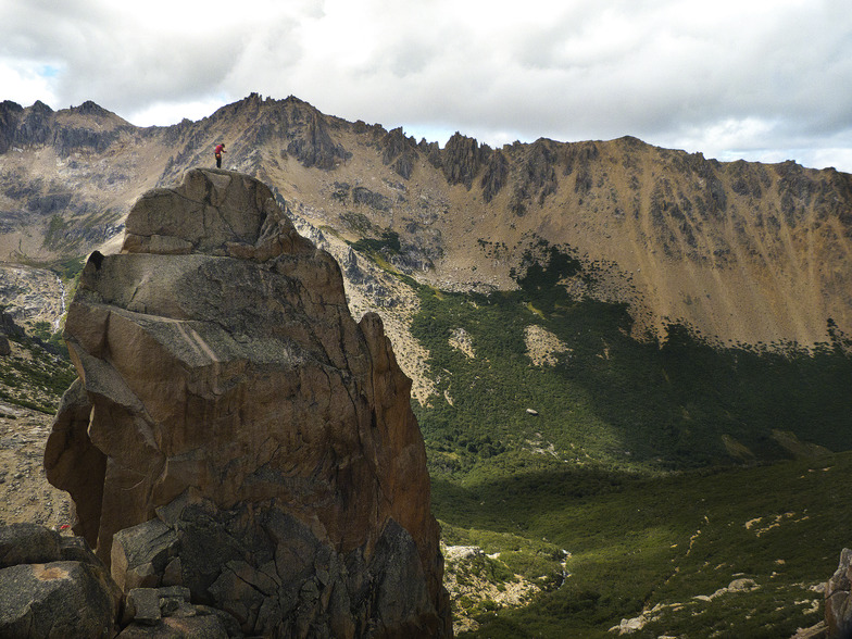 Aguja Frey, Zona refugio Frey., Cerro Catedral