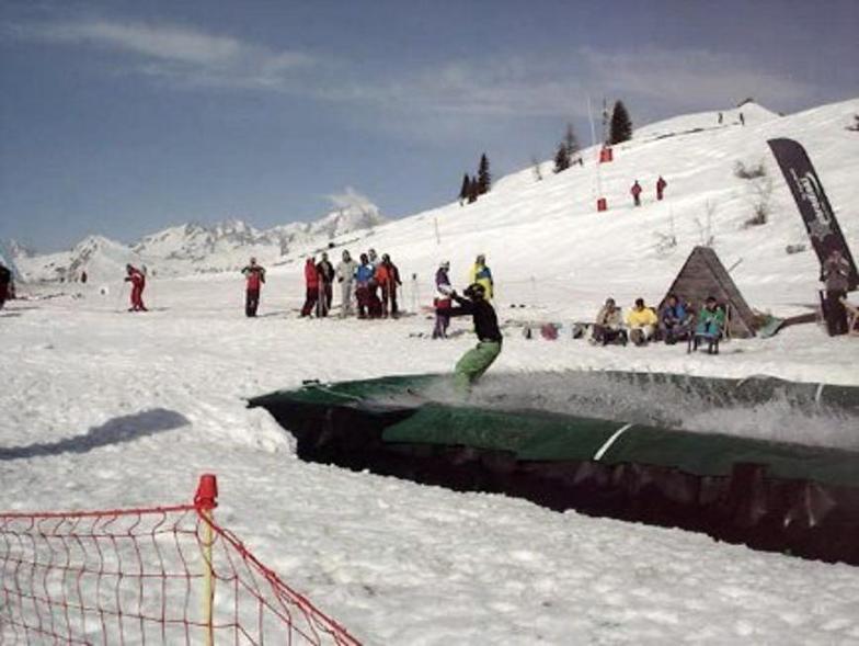 water slide 23/03/12, Les Arcs