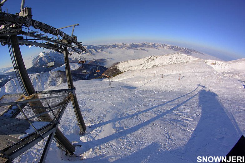 Top lift view, Brezovica