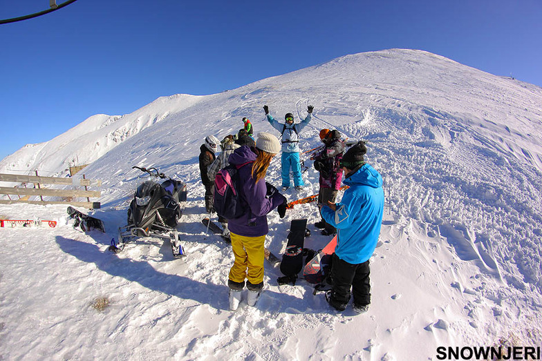 Happy bunch from Pristina, Brezovica