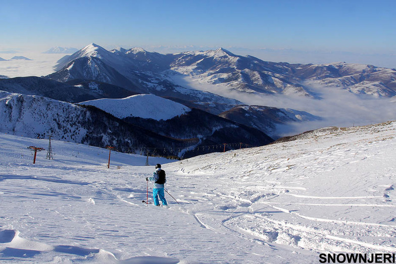 Arian Daci enjoys the ride, Brezovica