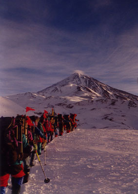 Mt.Damavand - West face, Mount Damavand