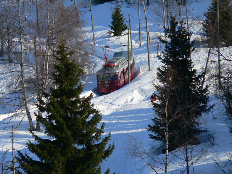 Tramway du Mont Blanc, Les Houches