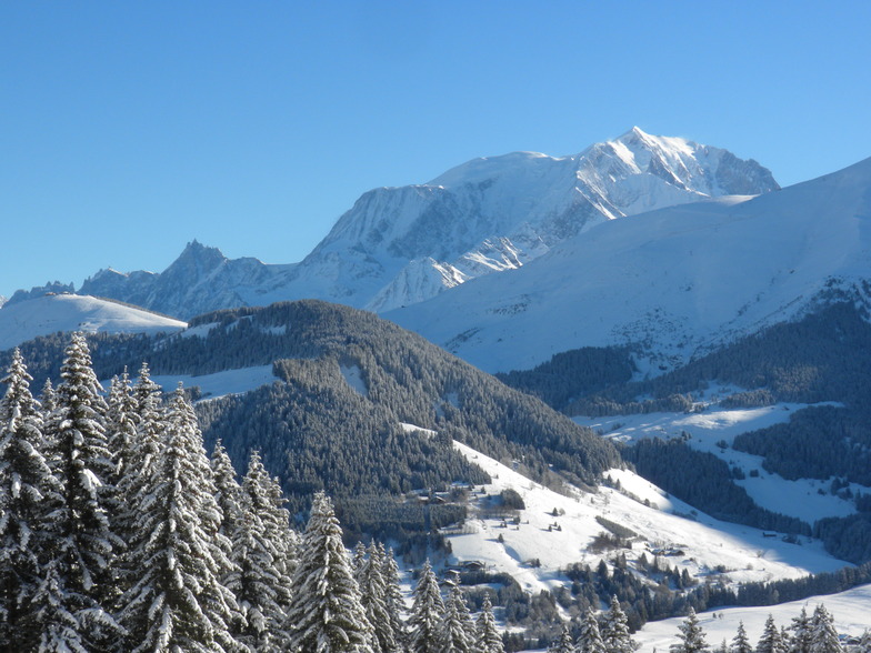 Another gorgeous day...., Megeve